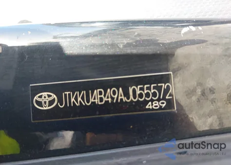 2010 Scion Xd from USA, damaged, VIN JTKKU4B49AJ055572